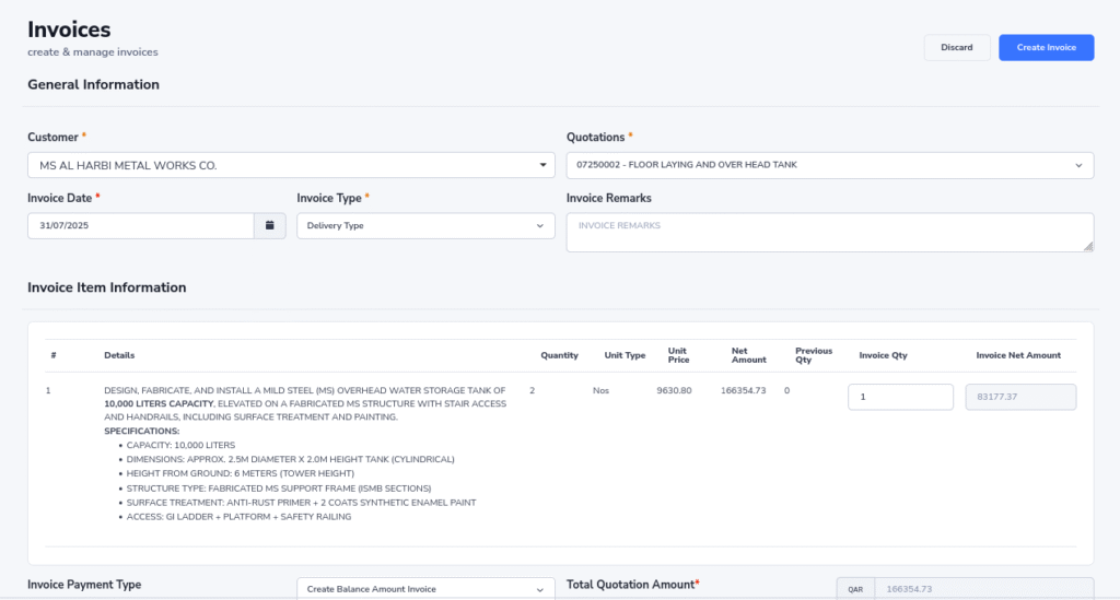 Invoicing & Payments
