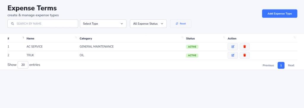 Expenses & Petty Cash Management